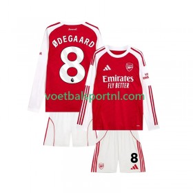 Arsenal Martin Odegaard 8 Kind Thuis Tenue 2025-26 L/S